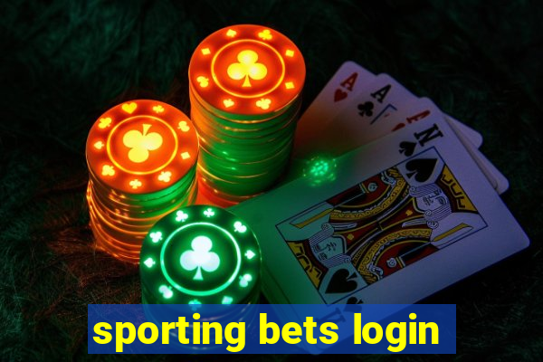 sporting bets login